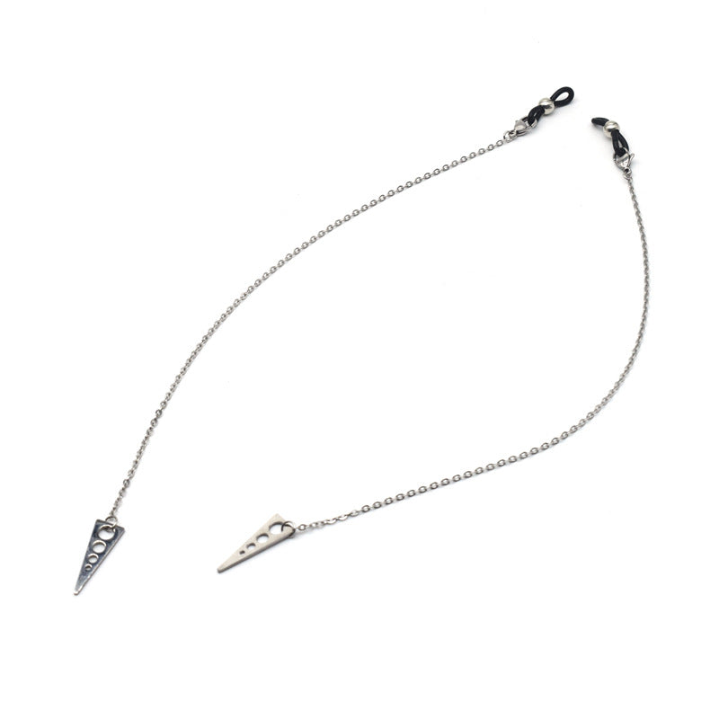 Stylische Edelstahl Brillen Kette Brehn