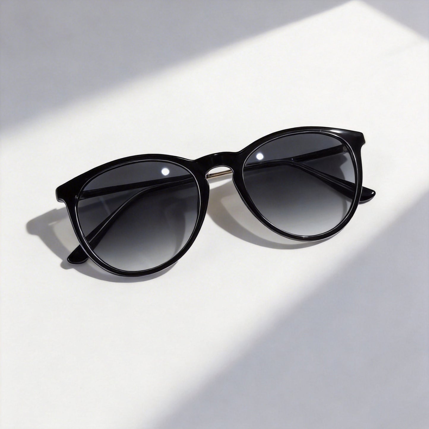 Damen modische Cat-Eye Sonnenbrille mit hochwertigem Kunststoffrahmen und polarisierten Gläsern Brehn