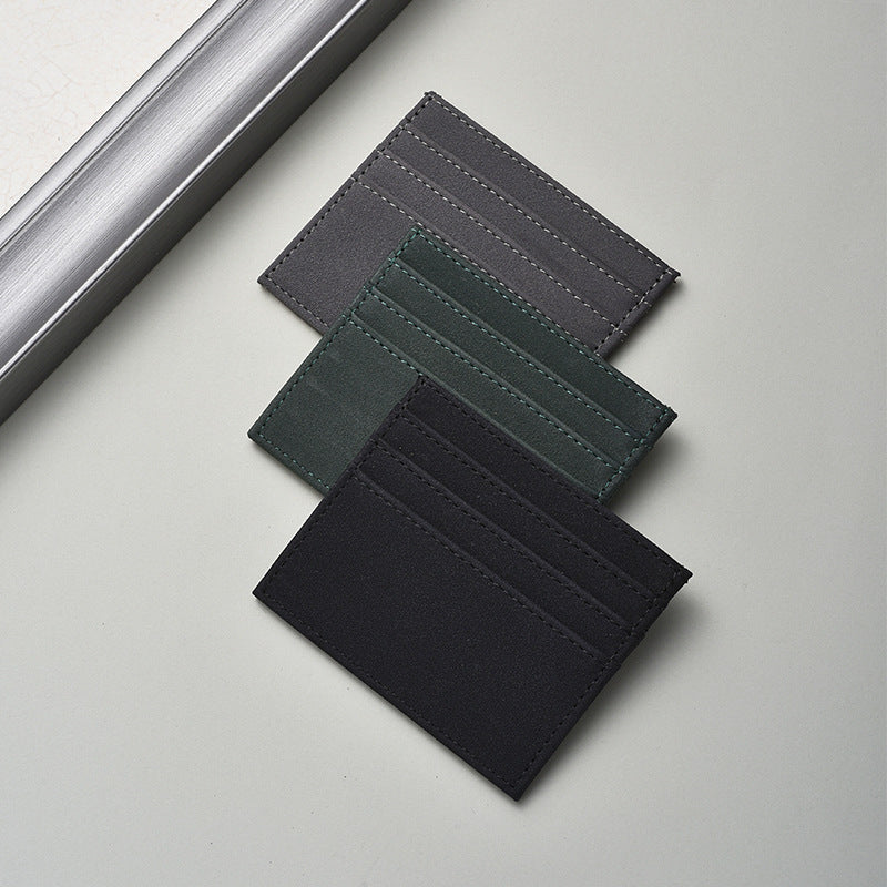 Minimalistische Leder Kartenhalter