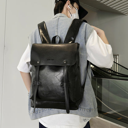 Stilvolle Vintage Leder Rucksack