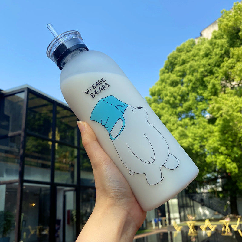 Damen kreative Trinkflasche mit verspieltem Pandadesign Brehn
