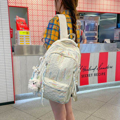 Stylische gesteppte Rucksack Brehn