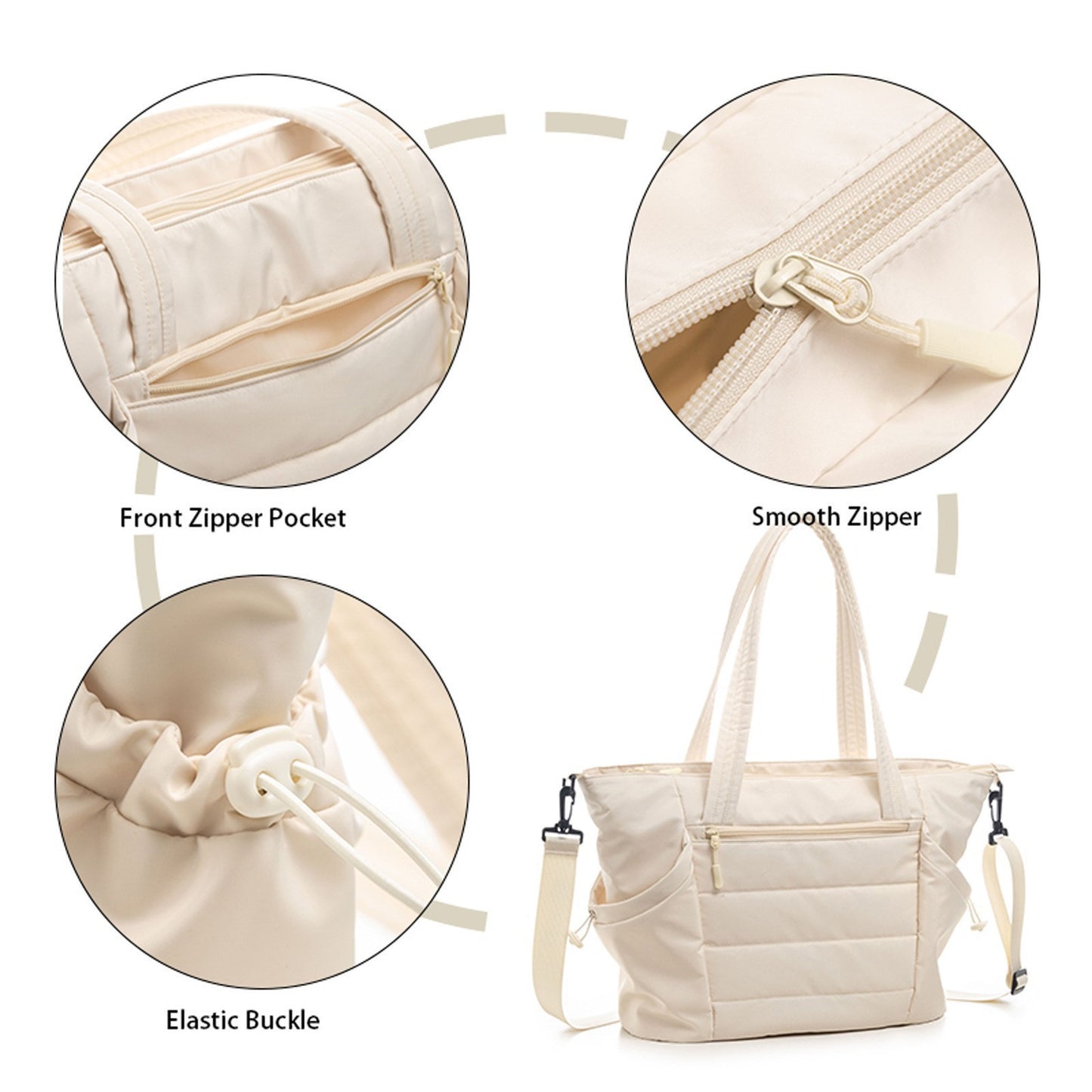 Multifunktionale Tasche mit Abnehmbaren Innentaschen Brehn