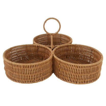 Mehrzweck-gewebte Aufbewahrungskorb-Set Brehn