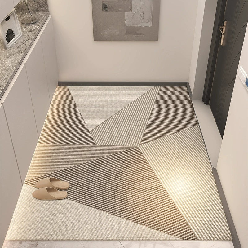 Stylischer geometrischer Teppich