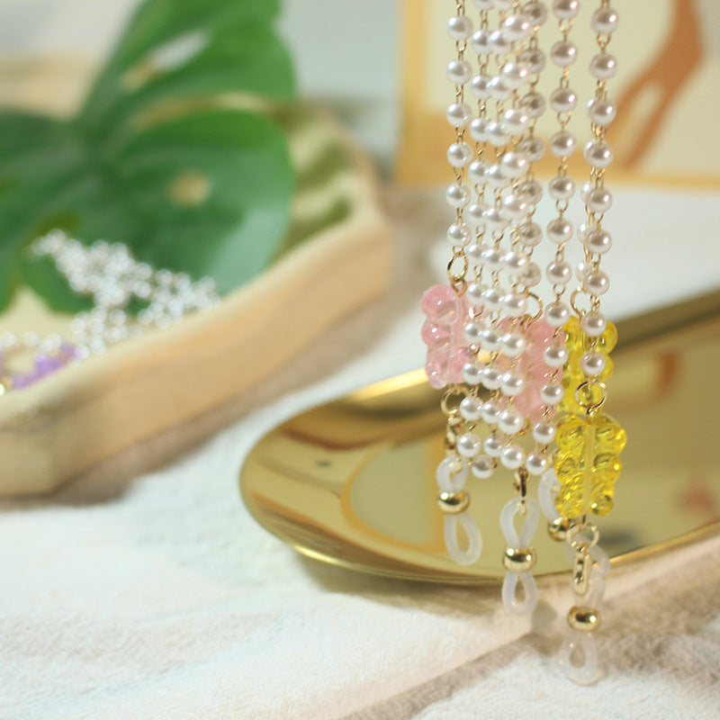 Elegantes Perlenbrillenband Brehn