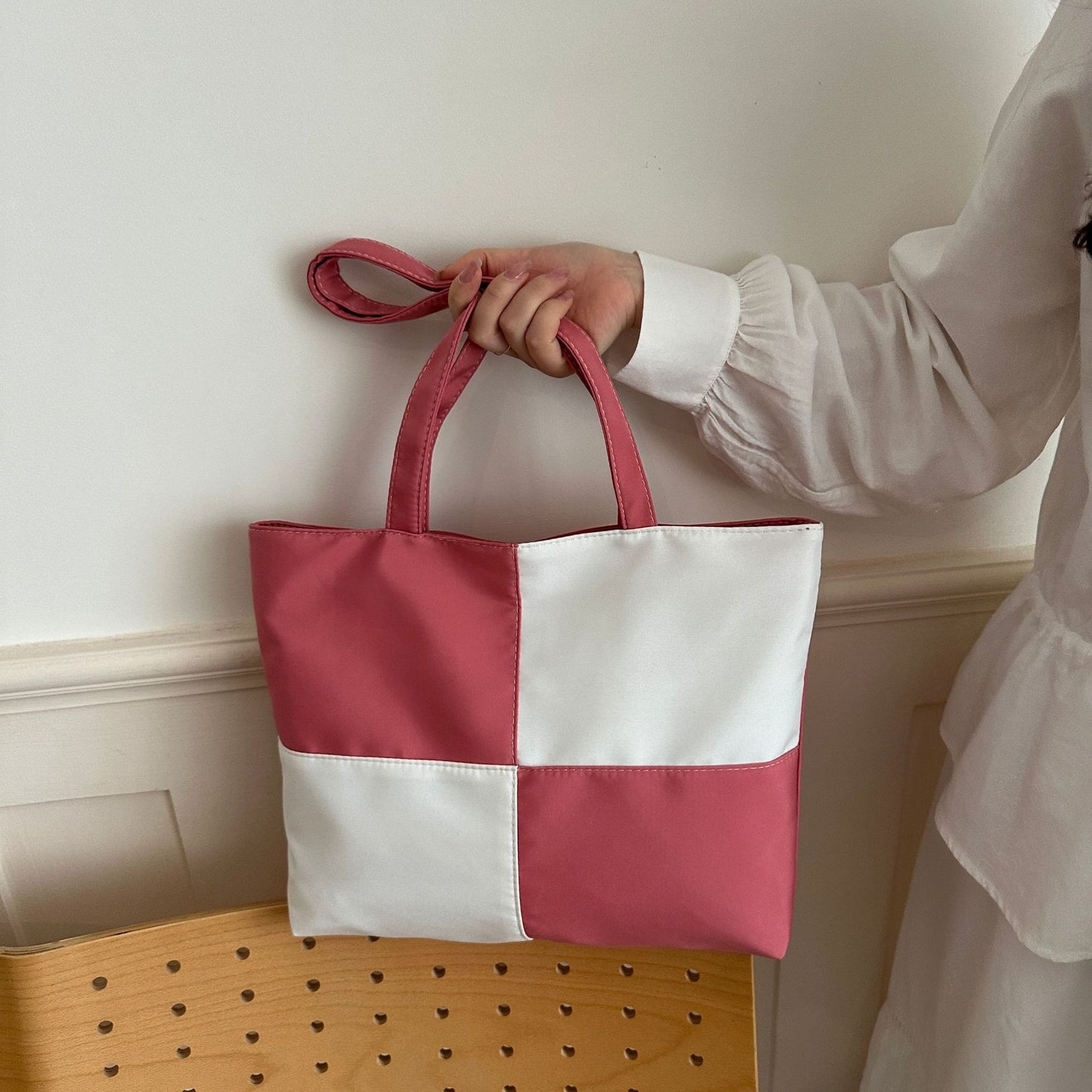 WoSpacious Geometrisches Design Tasche Brehn