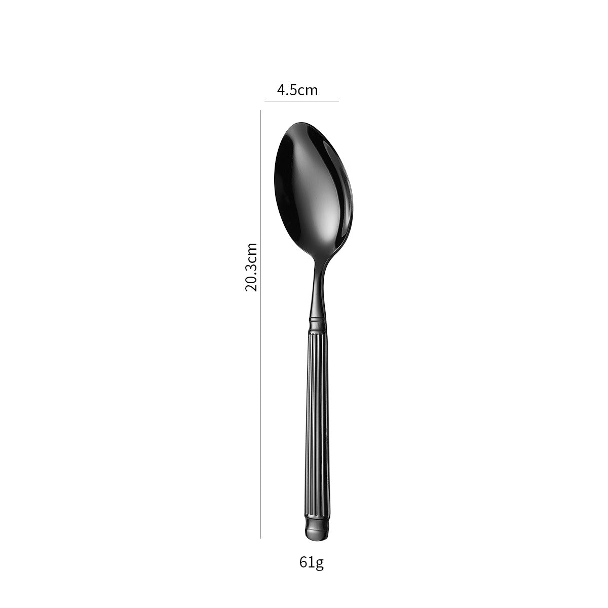 Eleganter Dessertlöffel mit Exklusivem Oberflächendesign Brehn