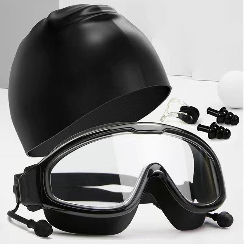 Taucherbrille mit Komfortablem Silikonrand und Wasserdichten Ohrstöpseln Brehn