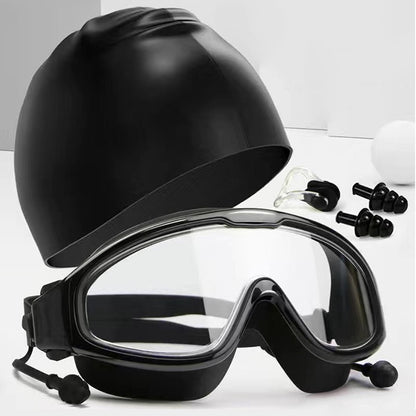 Taucherbrille mit Komfortablem Silikonrand und Wasserdichten Ohrstöpseln Brehn