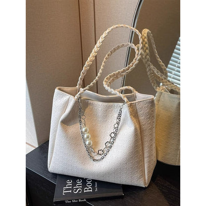 Luxuriöse strukturierte Handtasche Brehn