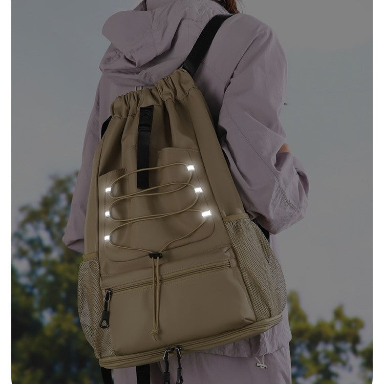 Leichter Drawstring Sport Rucksack Brehn