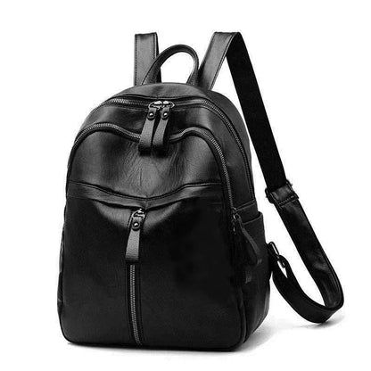Stylischer Leder-Rucksack Brehn