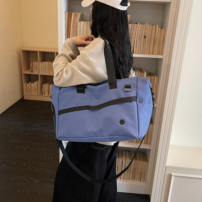 Geräumige Gym Schultertasche Brehn
