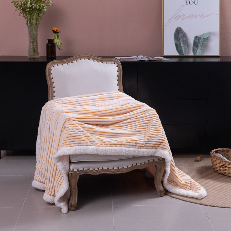 Damen luxuriöse und weiche Kuscheldecke mit samtiger Oberfläche Brehn