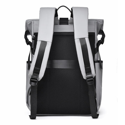 Stylischer Roll-Top Reise-Rucksack Brehn