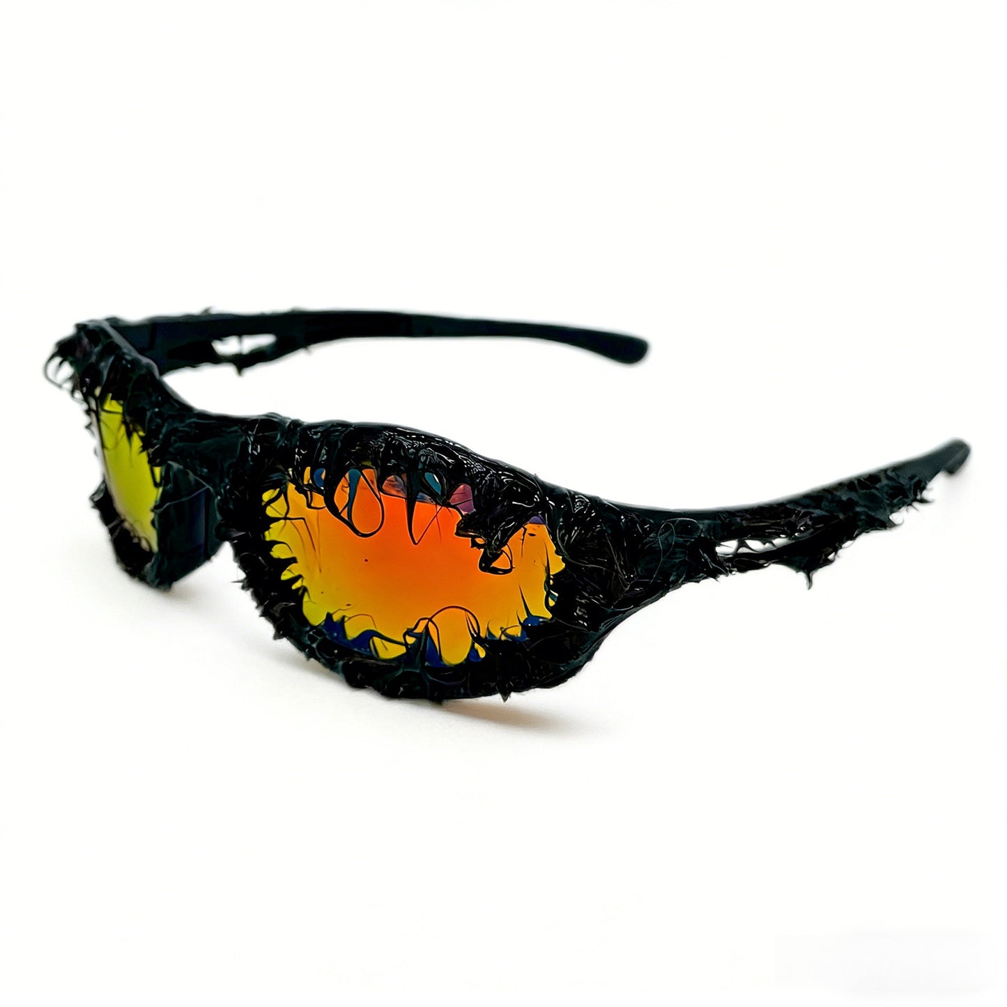 Damen außergewöhnliche Sportsonnenbrille mit innovativem Design Brehn