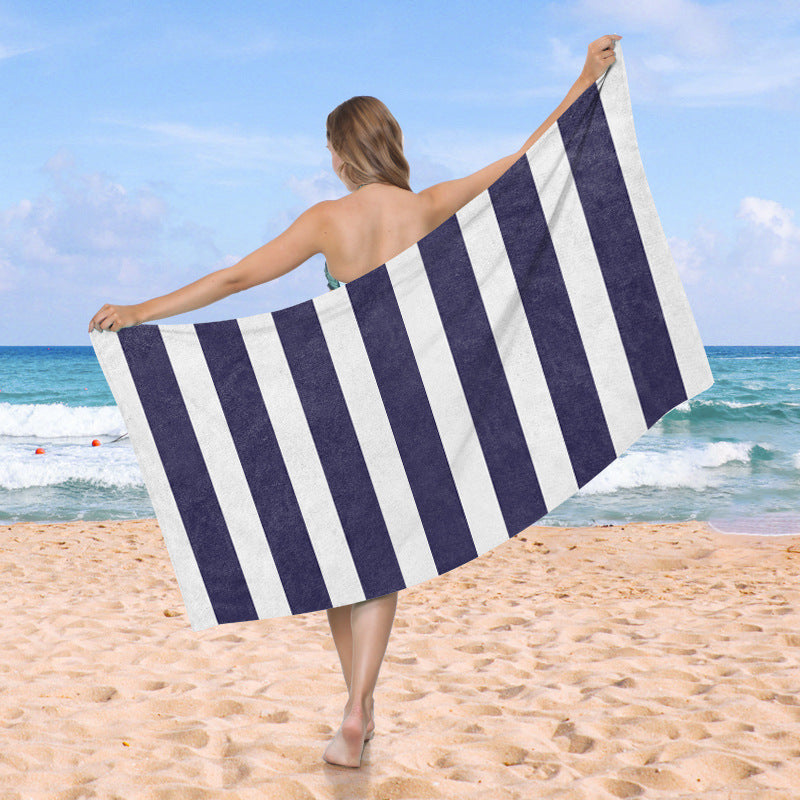 Strandtuch mit kreativem Herzdesign Brehn