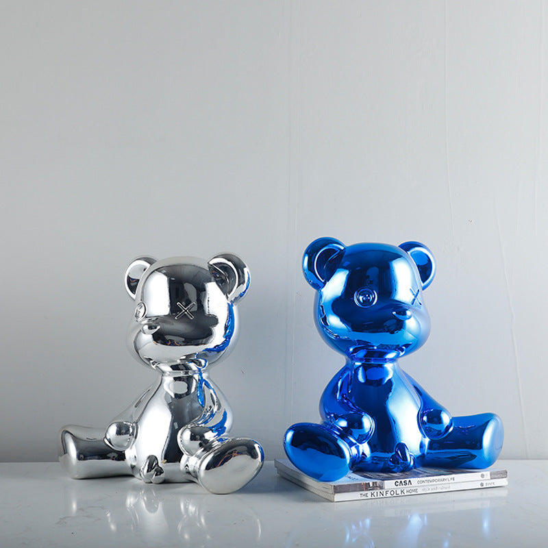 Dekorativer Glänzender Bärenfigur