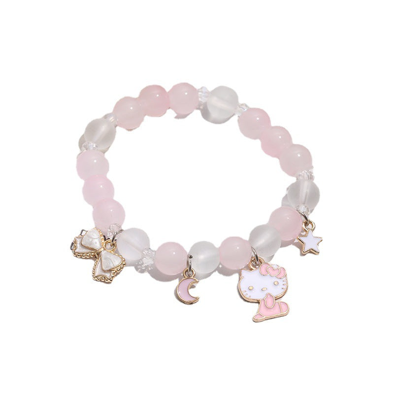 Schmetterling Charm Perlenarmband Brehn
