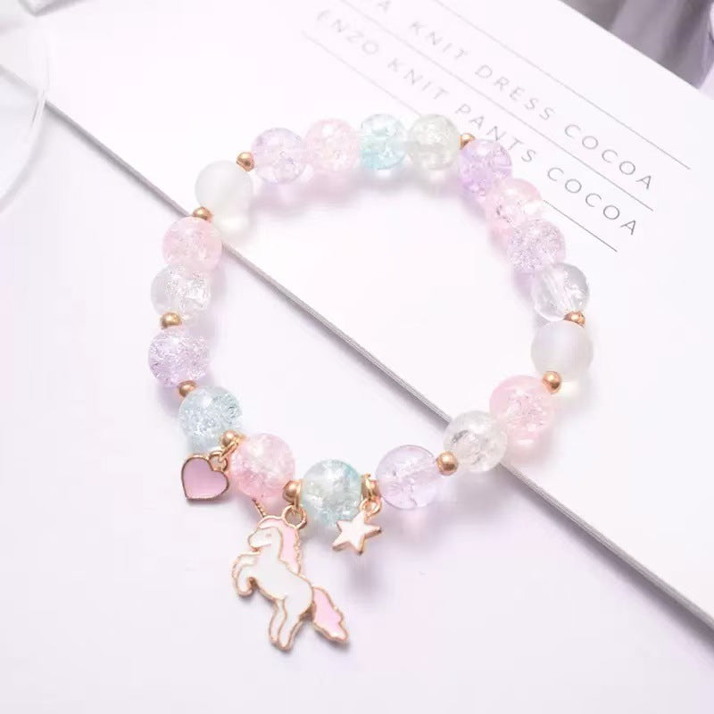 Niedliche Perlen Charm Armband Brehn