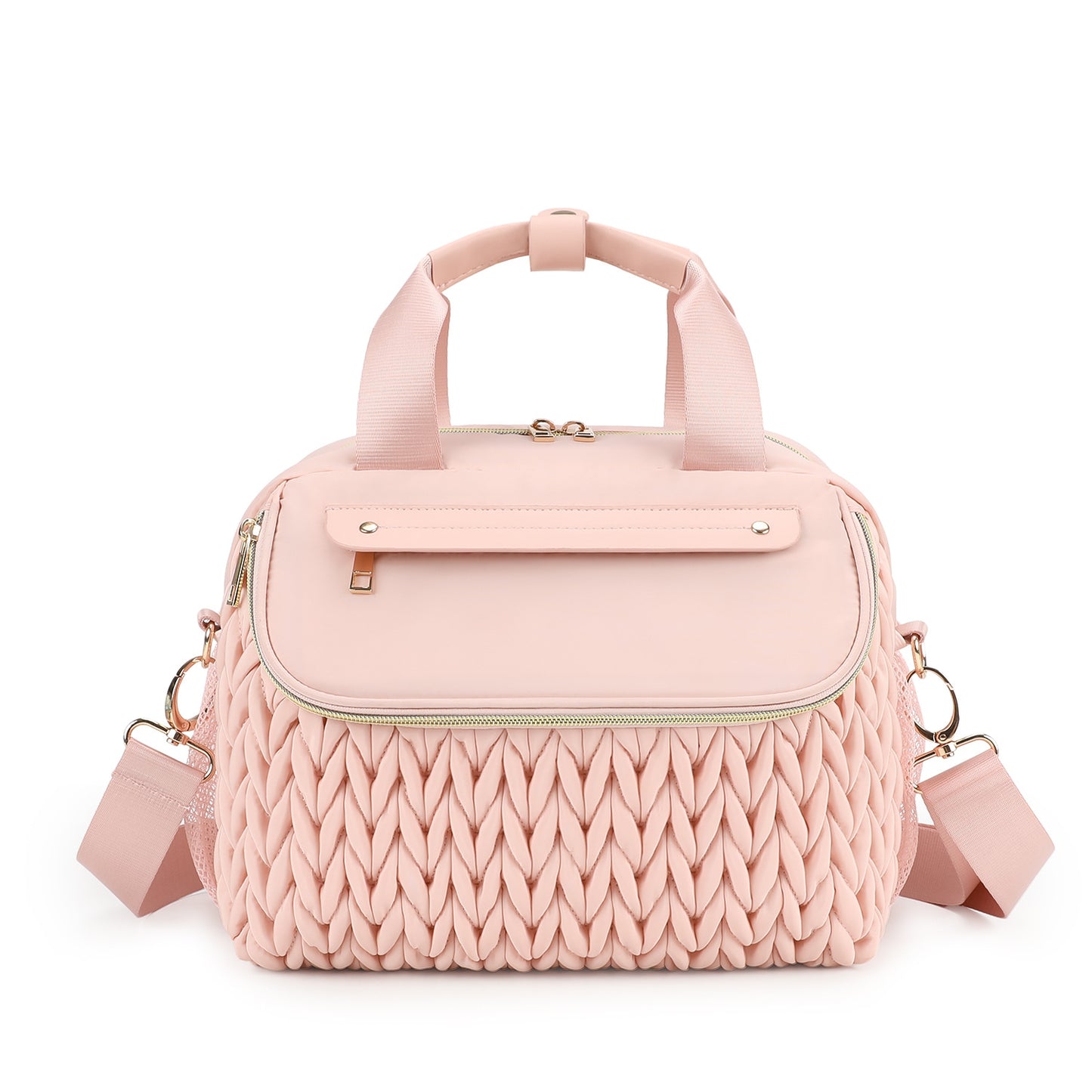 Modulare Handtasche mit Geflochtenem Design Brehn