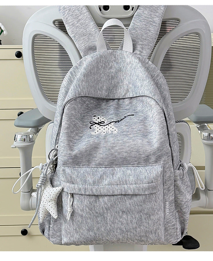 Besticketer lässiger Schulrucksack