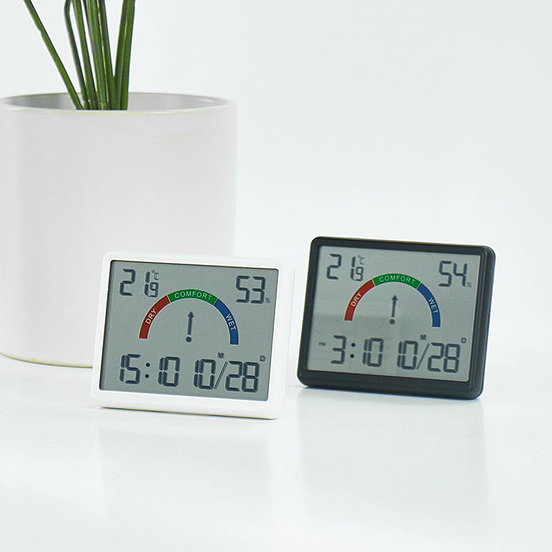 Hygrometer Digitaluhr Brehn