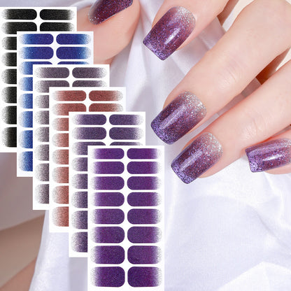 Glitter Ombre Nagelwraps  1790954415
