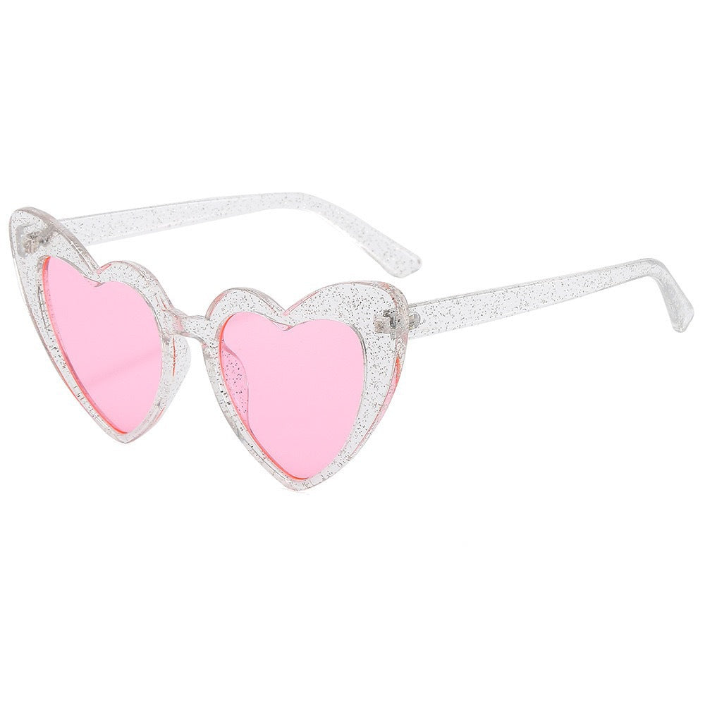Herzförmige Retro-Sonnenbrille Brehn