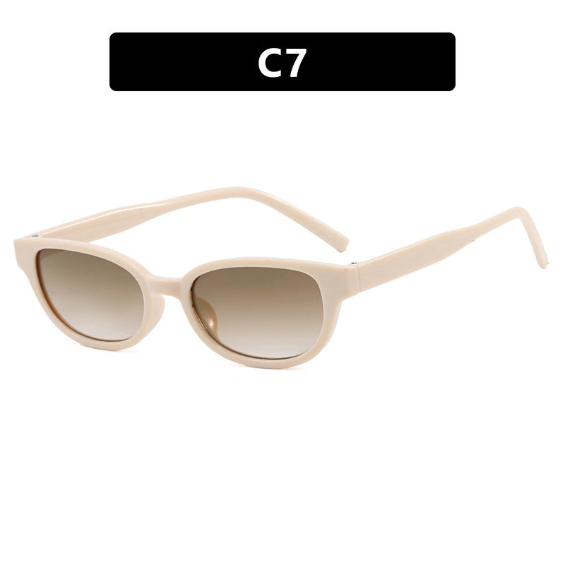 Damen modische Cat-Eye Sonnenbrille mit UV-Schutz und leichtem Rahmen Brehn