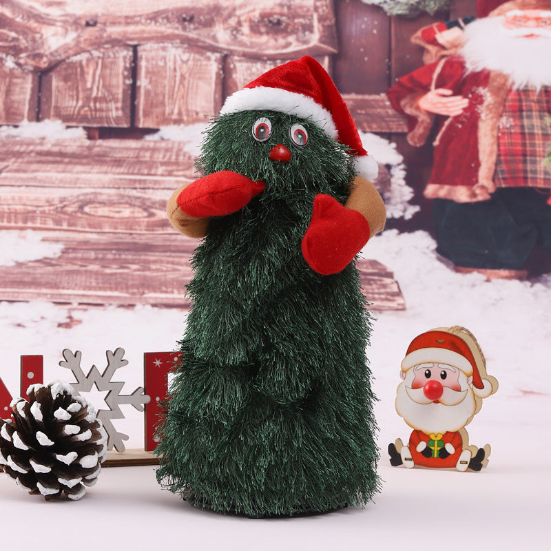 Niedliche Weihnachtsbaumfigur mit Hut Brehn