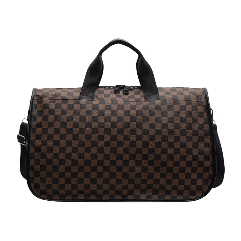 Stylische Schachbrett-Reise-Duffel-Tasche Brehn