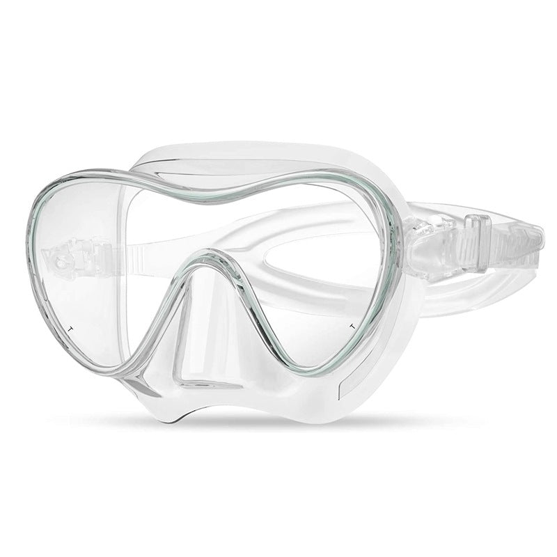 Tauchmaske mit Flexiblem Silikonrand und Klarem Sichtfeld Brehn