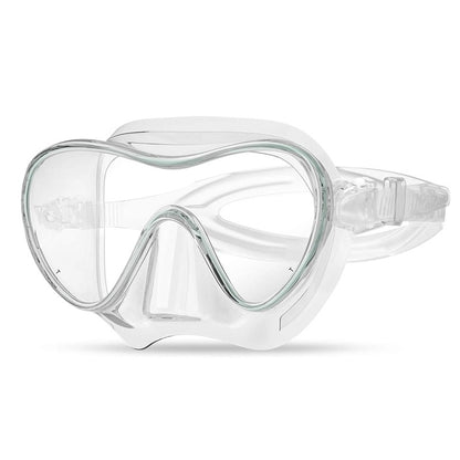 Tauchmaske mit Flexiblem Silikonrand und Klarem Sichtfeld Brehn