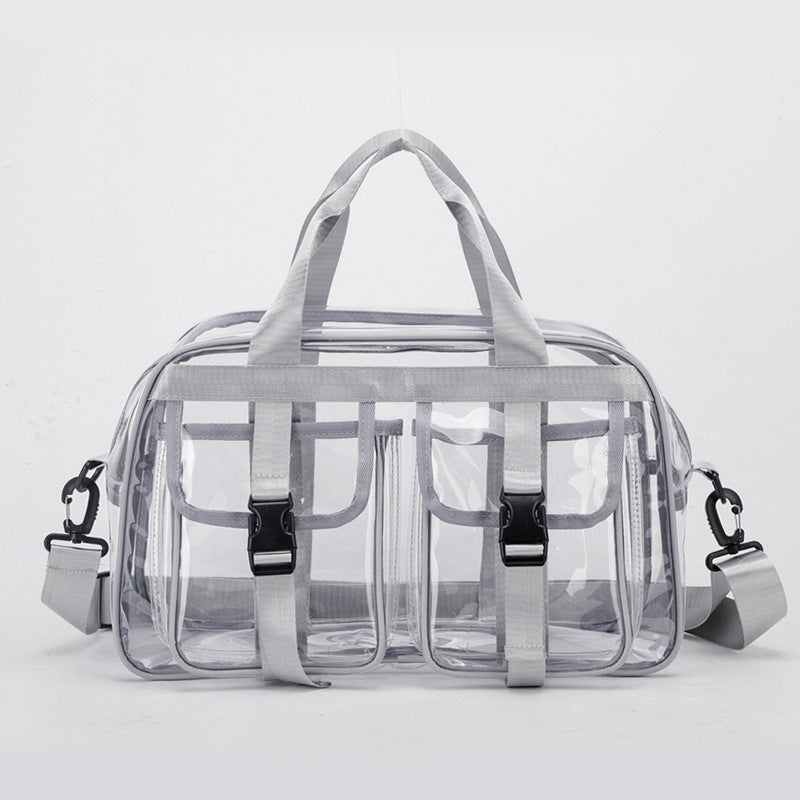 Transparente Tragetasche mit Mehreren Fächern Brehn