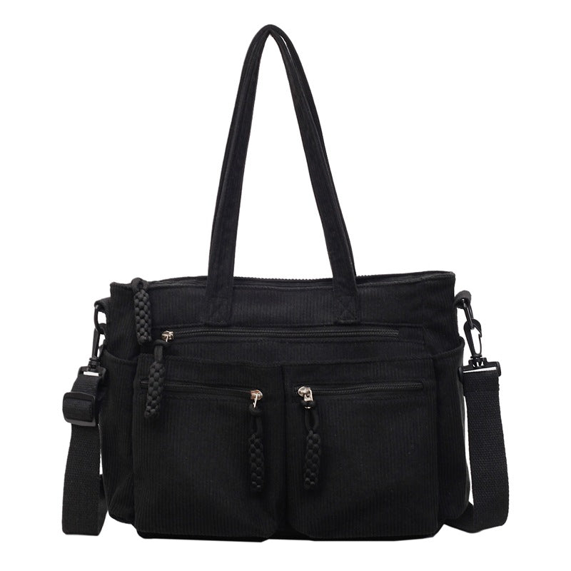 Stylische Mehrfach-Taschen-Tragetasche Brehn