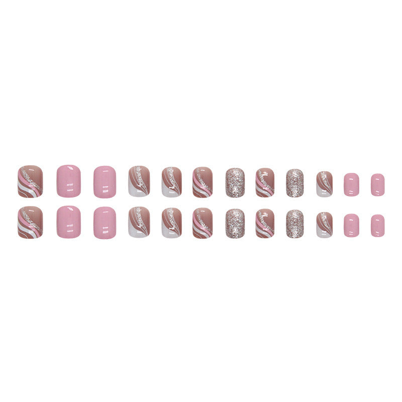 Künstlerisches Glitter-Nageldesign-Set Brehn