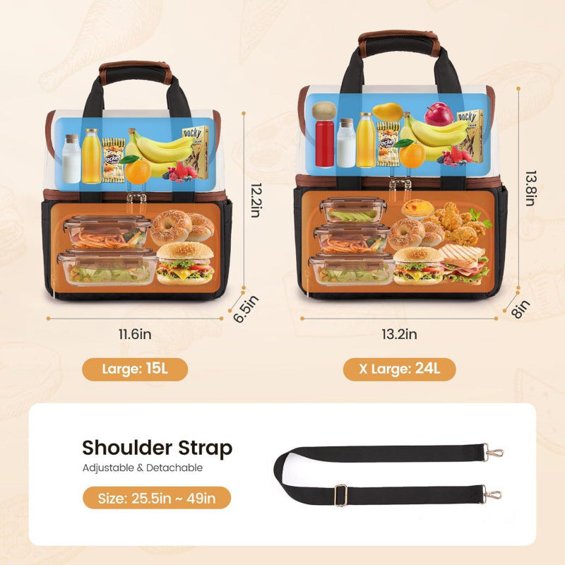 Isolierte Lunch-Rucksack Brehn