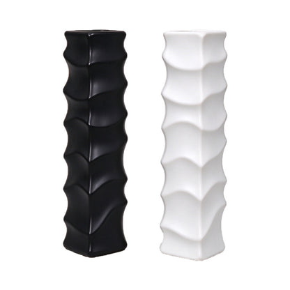 Dekorative Slim Wave Vase Brehn