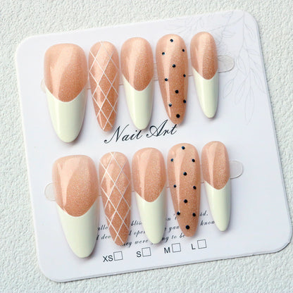 Glamouröses Nail Art Press-On Set