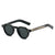 Damen modische Sonnenbrille mit extravagantem Rahmen und UV-Schutz Brehn