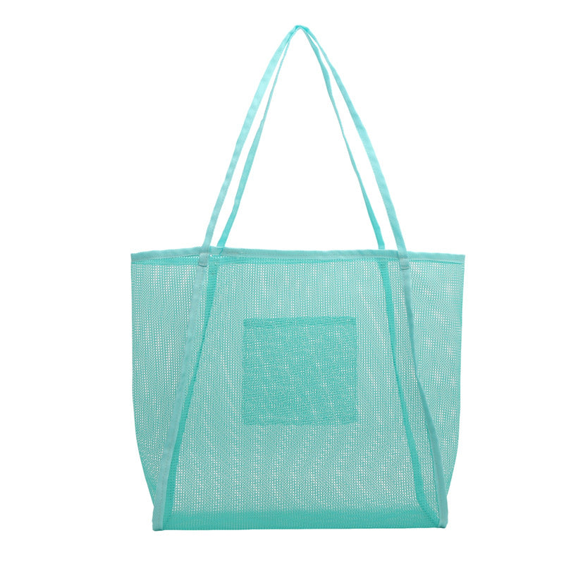 Geräumige Mesh Strandtasche
