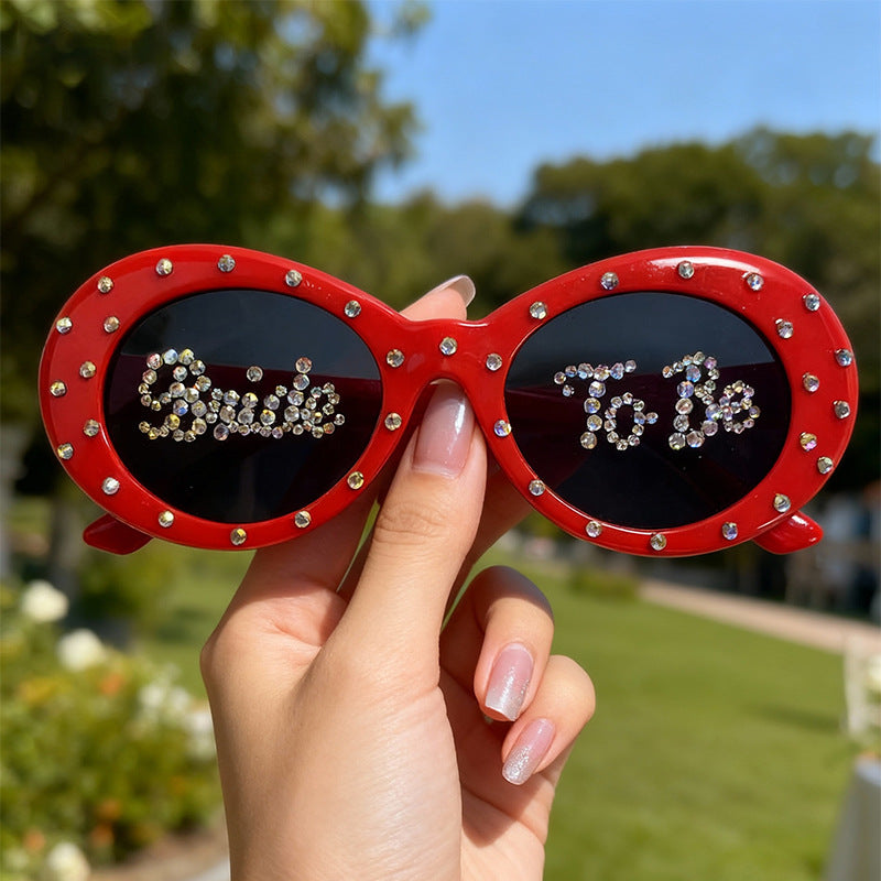 Rhinestone-besetzte Brautsonnenbrille Brehn