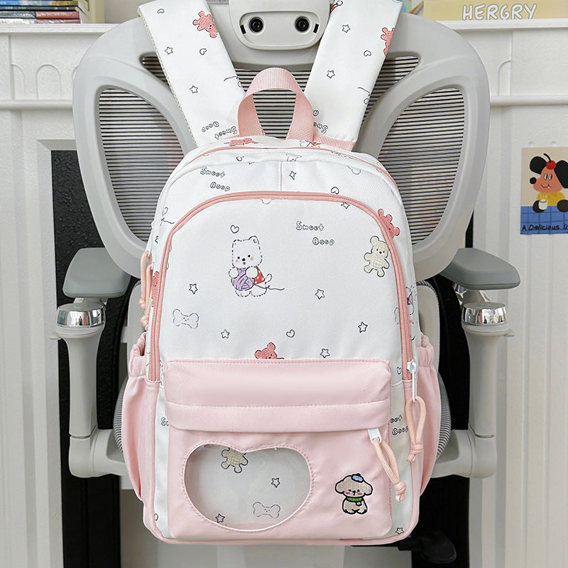 Modischer schulrucksack mit tiermotiven