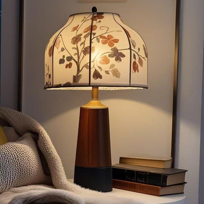 Blumen Design Tischlampe