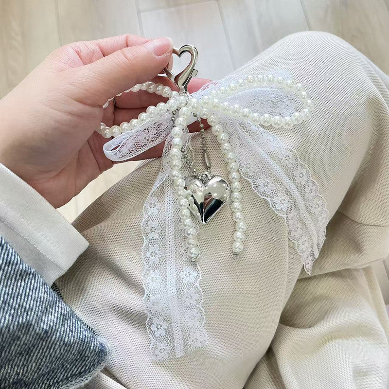 Eleganter Herz Anhänger Charm Schlüsselanhänger Brehn