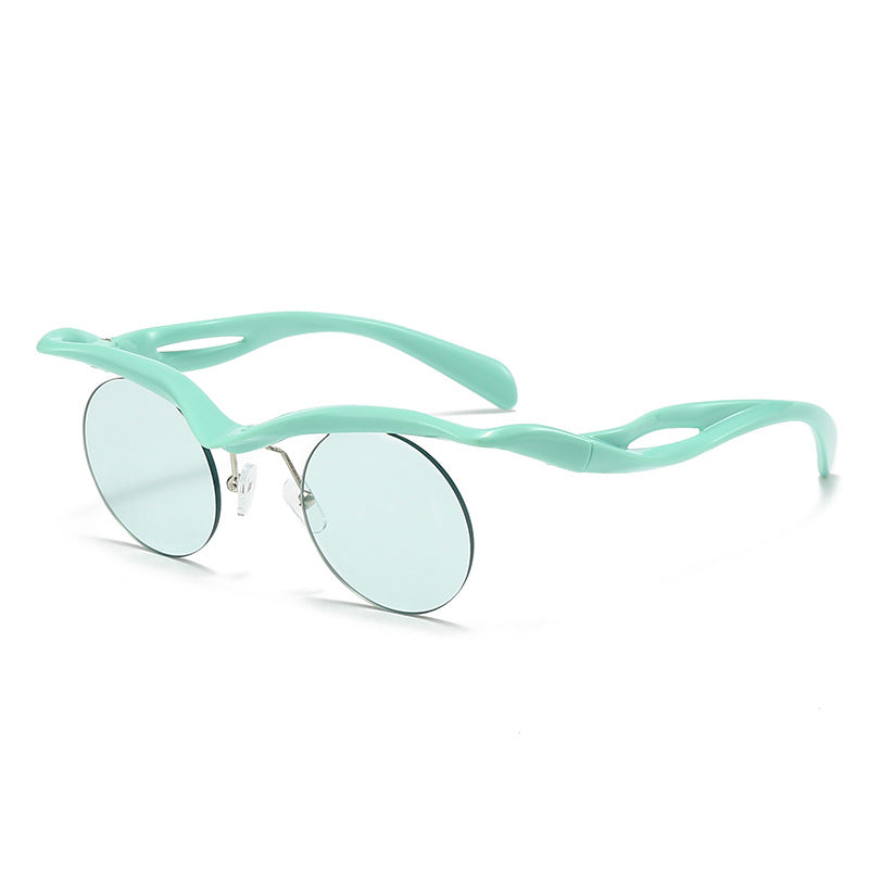 Damen modische Sonnenbrille mit innovativem Rahmen Brehn
