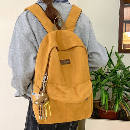 Stylische Wildleder-Rucksack Brehn
