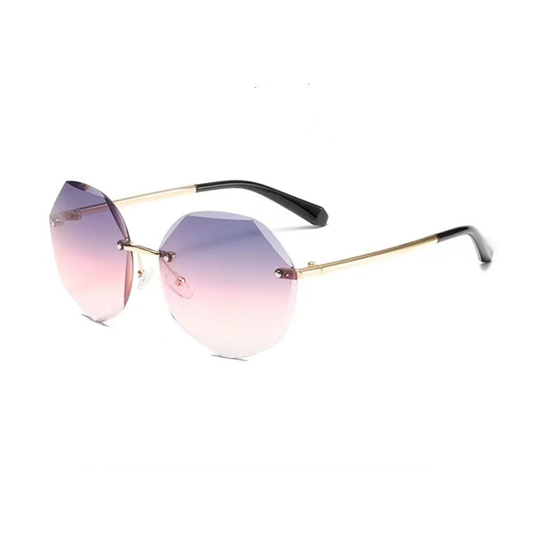 Damen stilvolle achtkantige Sonnenbrille mit innovativem Rahmen Brehn